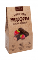 Медофеты суфле Берестов А.С. с лесной клубникой, 150 г 